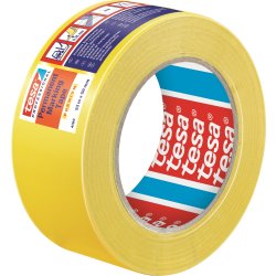 tesa golvmarkeringstejp, 50 mm x 33 m, gul