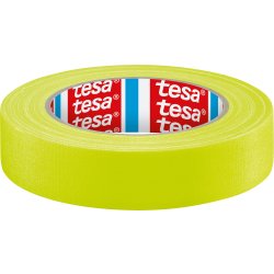 Tesa självlysande evenemangstejp, 25mm x 19m, gul