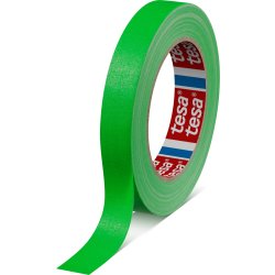 Tesa självlysande eventtejp, 25mm x 19m, Grön