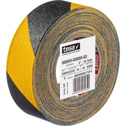 tesa flexibel halkskyddstejp, 50mmx18m, svart