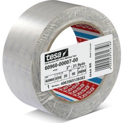 tesa slitstark golvmarkeringstejp, 50mm x 20m, vit