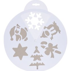 Mall med vintermotiv, Ø30 cm,