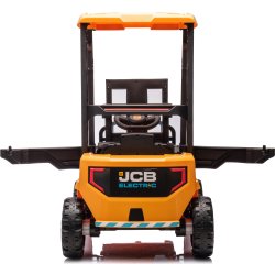 Elbil JCB gaffeltruck barnbil, 12V