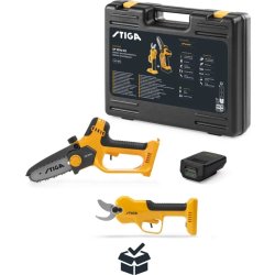 STIGA handsåg + grensax SP100, 20V, inkl. batteri