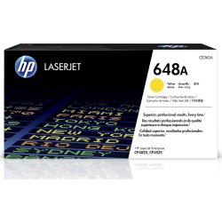 HP 648A/CE262A lasertoner, gul, 11 000 s