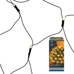 Ljusnät m/300 LED, B3xØ4m, varmvit