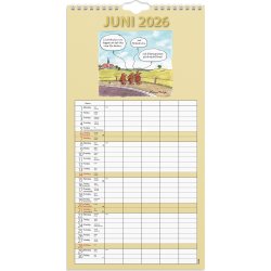 Burde 2026 Familjekalender, Rolig
