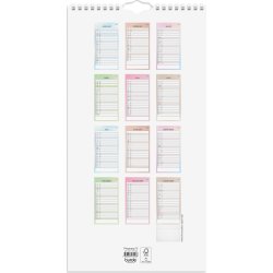 Burde 2026 Familjekalender, Tydlig