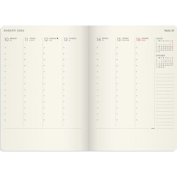 Burde 2026 Kalender, Agency Forma Deluxe, Svart