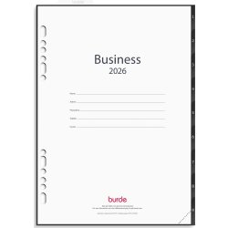 Burde 2026 Kalender grundsats, Business