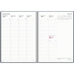 Burde 2026 Kalender, Business Twist, Blå