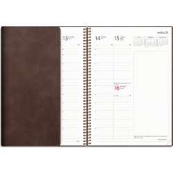 Burde 2026 Kalender, Business Twist, Brun