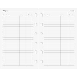 Burde 2026 Kalender, Compact grundsats
