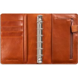 Burde 2026 Systemkalender Compact, Skinn, Brun