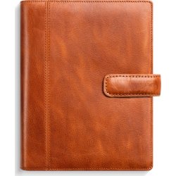 Burde 2026 Systemkalender Compact, Skinn, Brun
