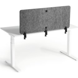 Durable Bordskärm EFFECT 120, 1,2 m, grå