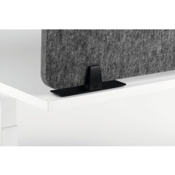 Durable Bordskärm EFFECT 120, 1,2 m, grå