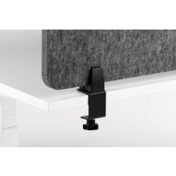 Durable Bordskärm EFFECT 120, 1,2 m, grå