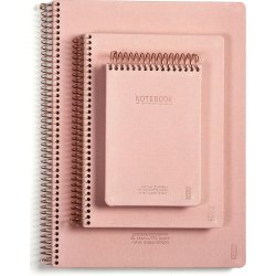 Kozo Premium Anteckningsbok, A6, Linj., MutedBlush