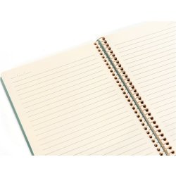 Kozo Premium Anteckningsbok, A5, Linj., Aloe Vera