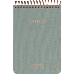 Kozo Premium Anteckningsbok, A6, Linj., Aloe Vera