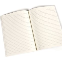 Kozo Premium Skrivblock | A5 | Linjerat | 3-pack