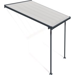 Palram Canopia Feria skärmtak, 9 m2, grå