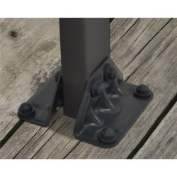 Palram Canopia Feria skärmtak, 9 m2, grå