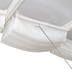 Palram Canopia Feria gardiner, 9 m2, vit