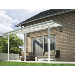 Palram Canopia Feria skärmtak, 12,5 m2, vit