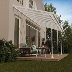Palram Canopia Feria överdäckning, 17,9 m2, vit