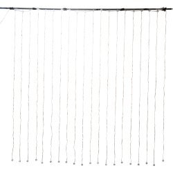 Gardinslinga, 400 LED, 200x200 cm
