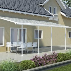 Palram Canopia Feria skärmtak, 21,5 m2, vit