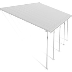 Palram Canopia Feria skärmtak, 4x7,8m, vit