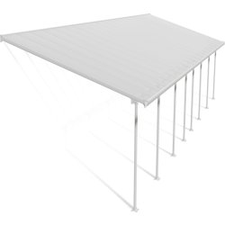 Palram Canopia Feria skärmtak, 4x12,1m, vit