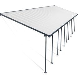 Palram Canopia Feria skärmtak, 4x14,5m, grå