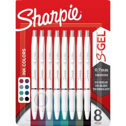 Sharpie S-Gel Rollerball-penna i 8 olika färger