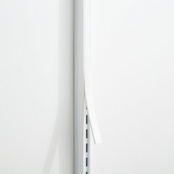 Elfa Decor cover t/skena, H110, matt vit