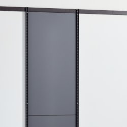 Elfa Decor dekorpanel, övre, B60, grå