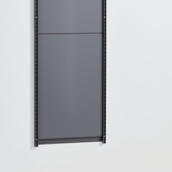 Elfa Decor dekorpanel, lägre, B60, grå