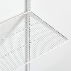 Elfa Decor trådhylla 40, längd 607 mm, matt vit