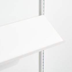 Elfa Decor metallhylla med lutning, B60, matt vit