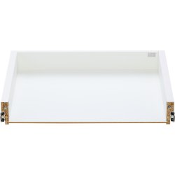 Elfa Decor låg låda 40, längd 602 mm, vit
