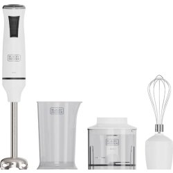 Black+Decker Stavmixer set 750W, Vit