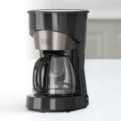 Black+decker Kaffebryggare 12 koppar, svart