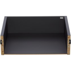 Elfa Decor djup låda 40, längd 602 mm, grå