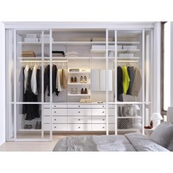 Elfa Decor djup lådfront, B60, vit
