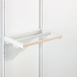 Elfa Decor utdragsram, B60/D40, matt vit