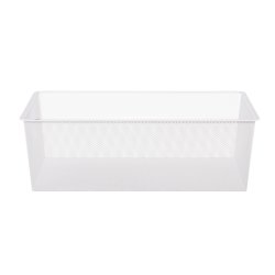 Elfa Decor korg djupt nät 40, längd 581mm,matt vit