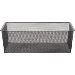 Elfa Decor korg med djupt nät, B60/D40, matt grå